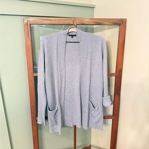 Staccato Gray Knit Cardigan Sweater